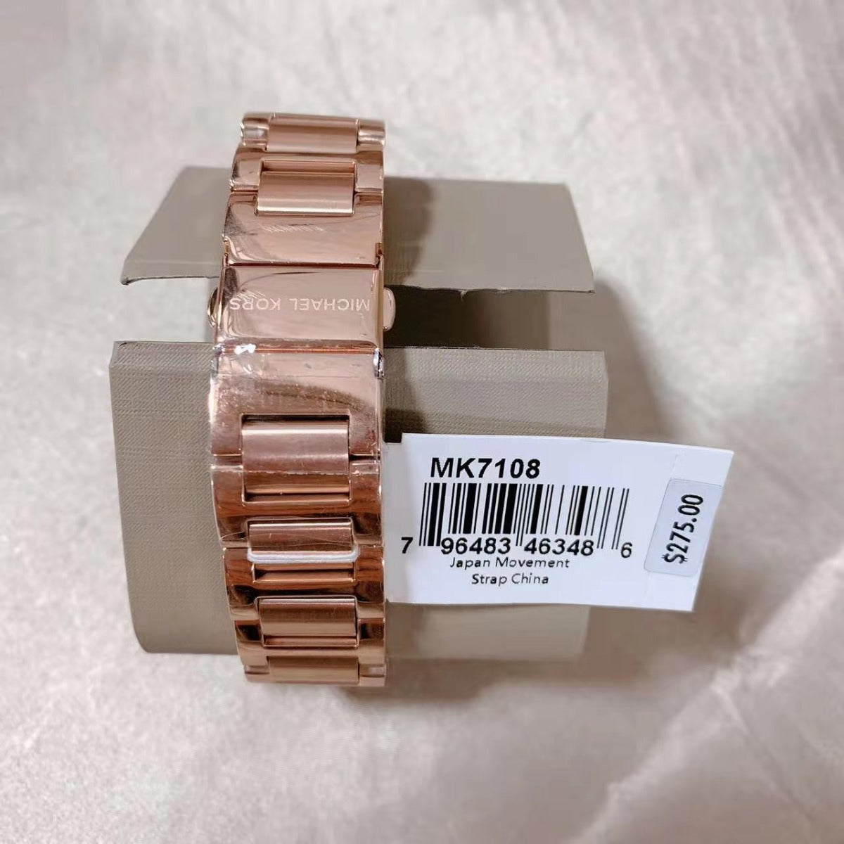 Michael Kors MK7108 Women's Jan Chronograph Rose Gold-Tone Stainless Steel Watch Michael Kors MK7108 Women's Jan Chronograph Rose Gold-Tone Stainless Steel Watch